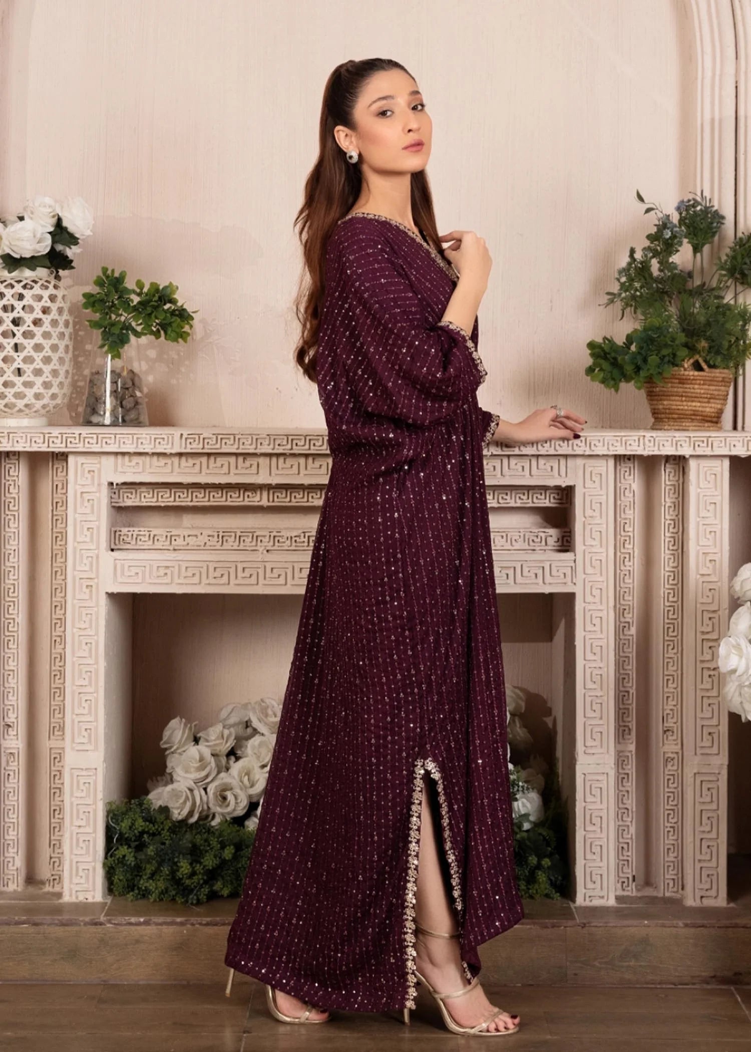 Posh maxi dress for hot sale wedding