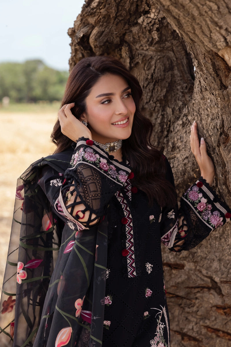 Ayeza Khan Heer Mummy & Me Ladies Chikan Embroidered Eid Outfit AL1028