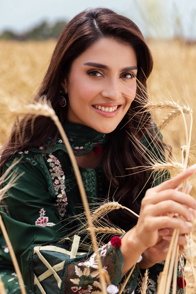 Ayeza Khan Heer Mummy & Me Ladies Chikan Embroidered Eid Outfit AL1030