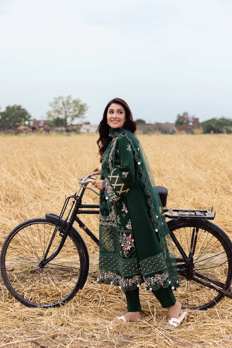 Ayeza Khan Heer Mummy & Me Ladies Chikan Embroidered Eid Outfit AL1030