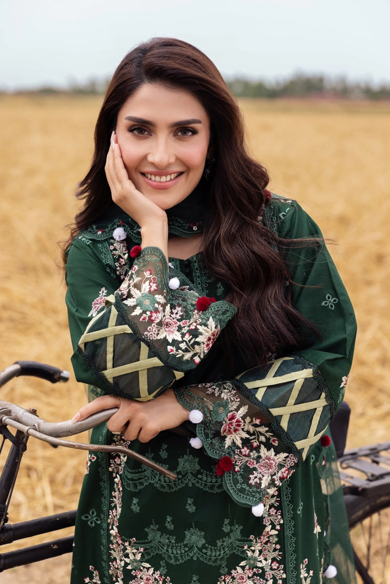 Ayeza Khan Heer Mummy & Me Ladies Chikan Embroidered Eid Outfit AL1030