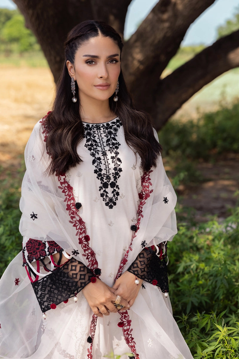 Ayeza Khan Heer Mummy & Me Ladies Chikan Embroidered Eid Outfit AL1029 - Desi Posh