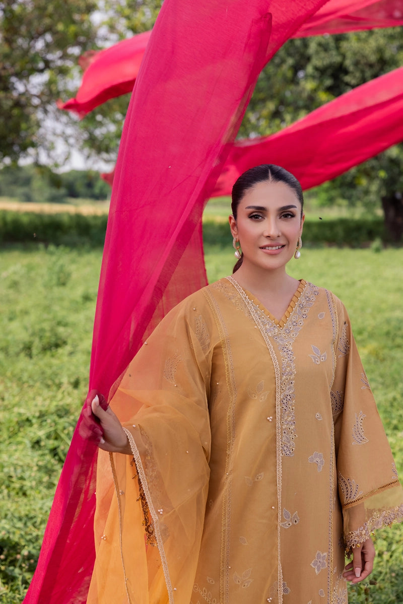 Ayeza Khan Heer Mummy & Me Ladies Chikan Embroidered Eid Outfit AL1027