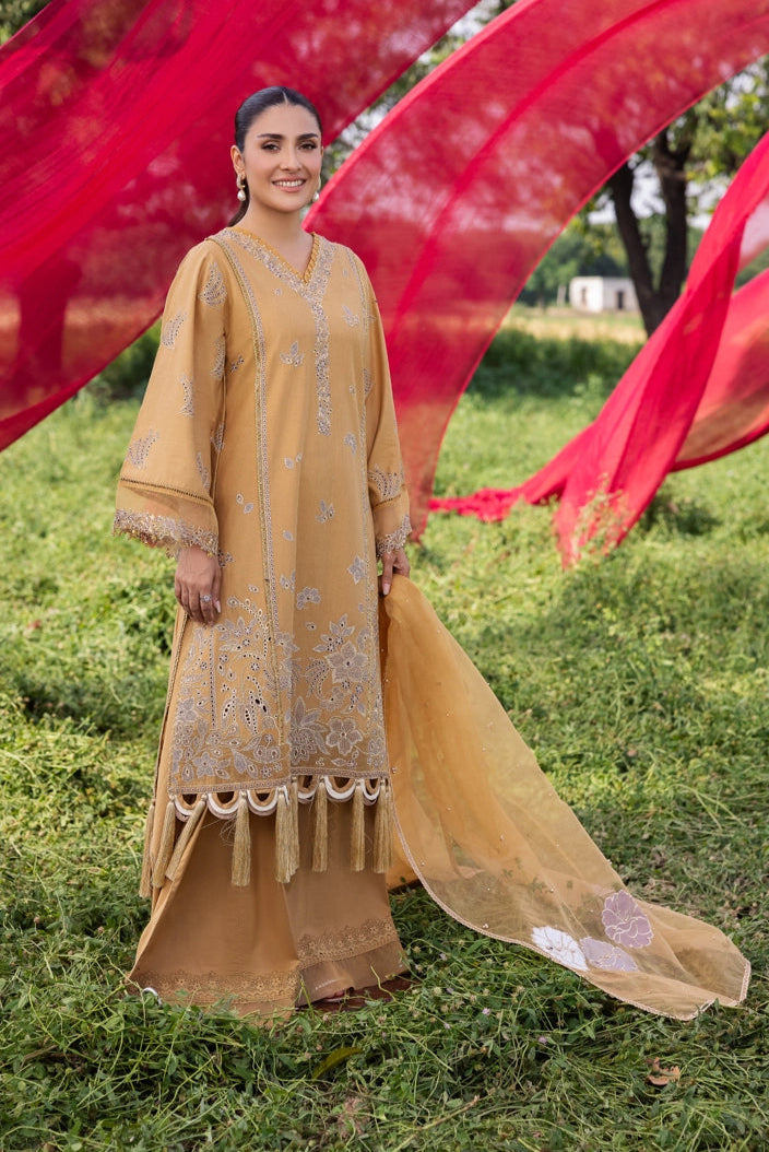 Ayeza Khan Heer Mummy & Me Ladies Chikan Embroidered Eid Outfit AL1027