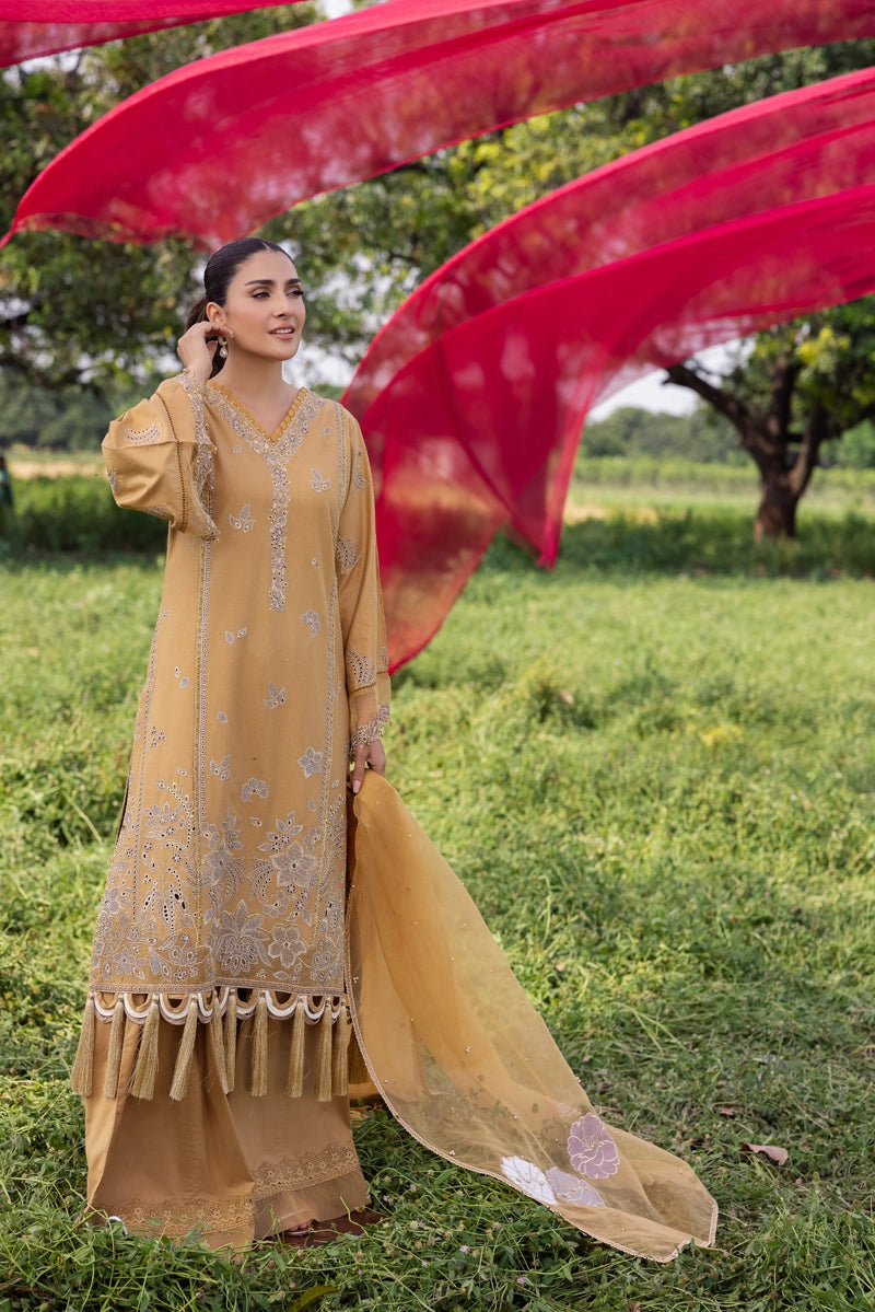 Ayeza Khan Heer Mummy & Me Ladies Chikan Embroidered Eid Outfit AL1027