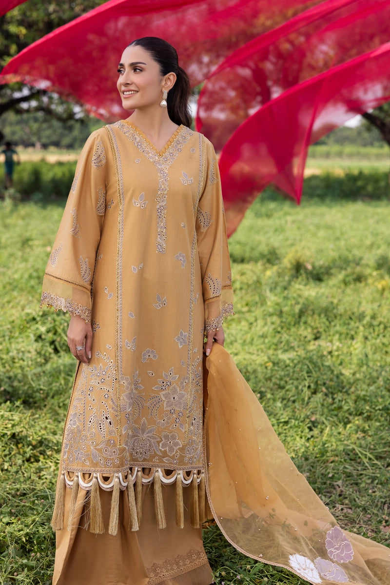 Ayeza Khan Heer Mummy & Me Ladies Chikan Embroidered Eid Outfit AL1027
