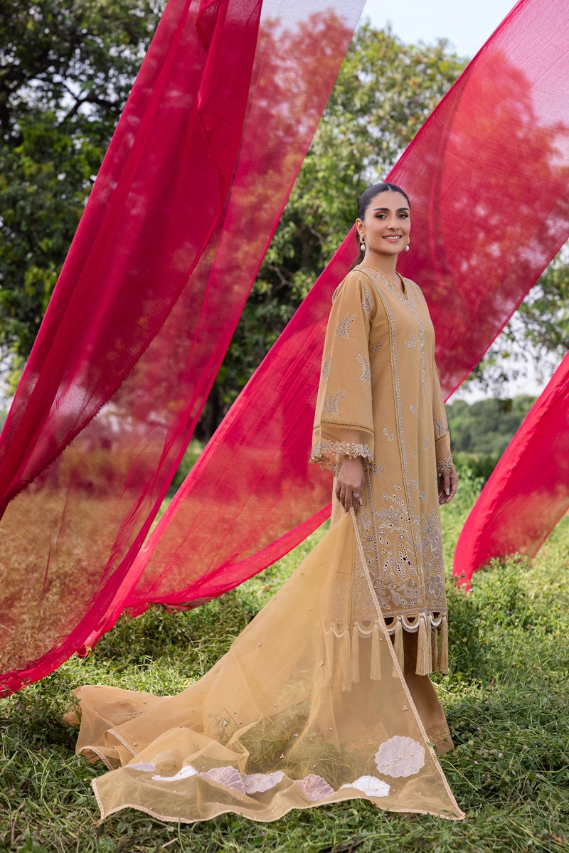 Ayeza Khan Heer Mummy & Me Ladies Chikan Embroidered Eid Outfit AL1027