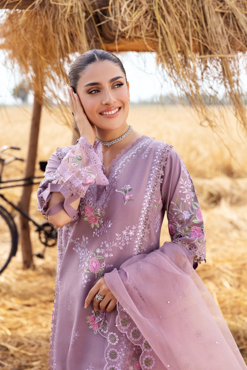 Ayeza Khan Heer Mummy & Me Ladies Chikan Embroidered Eid Outfit AL1025