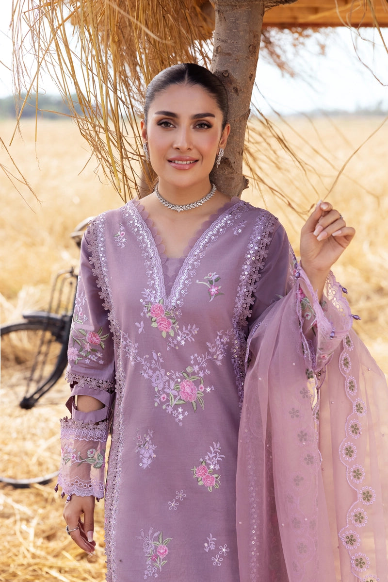 Ayeza Khan Heer Mummy & Me Ladies Chikan Embroidered Eid Outfit AL1025