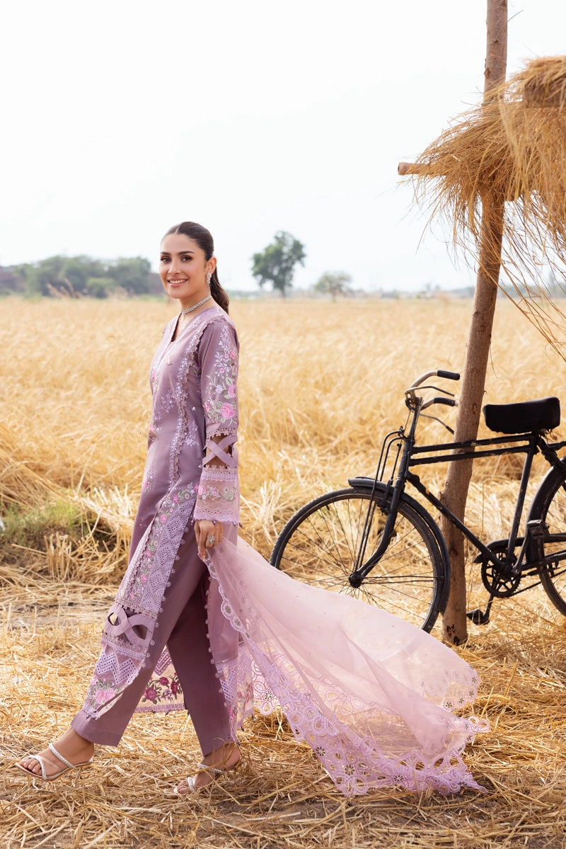 Ayeza Khan Heer Mummy & Me Ladies Chikan Embroidered Eid Outfit AL1025