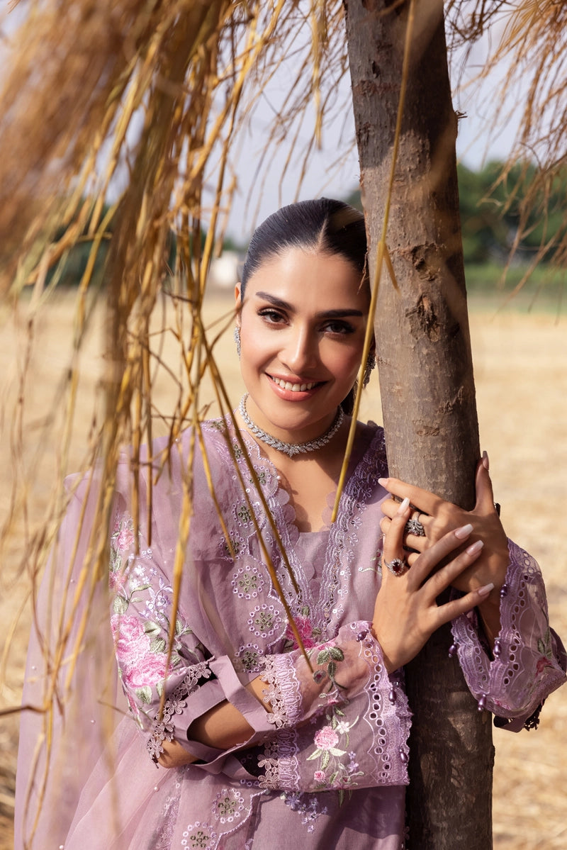 Ayeza Khan Heer Mummy & Me Ladies Chikan Embroidered Eid Outfit AL1025