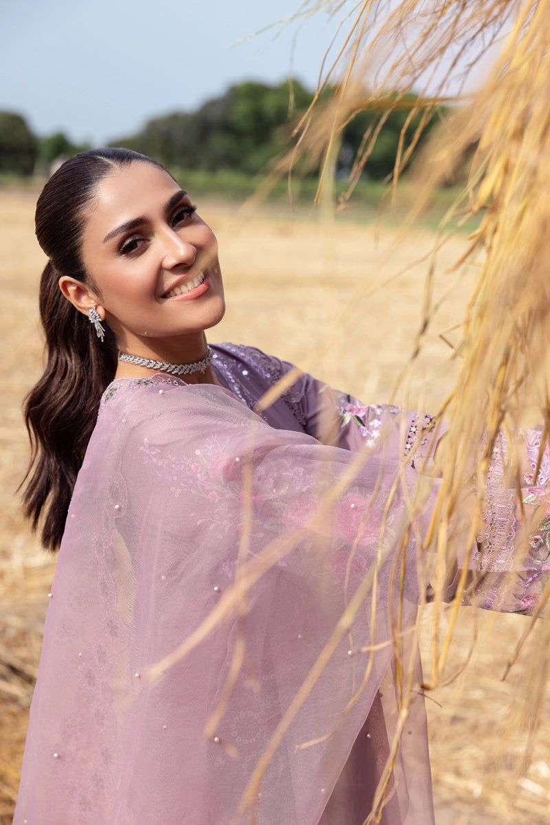 Ayeza Khan Heer Mummy & Me Ladies Chikan Embroidered Eid Outfit AL1025