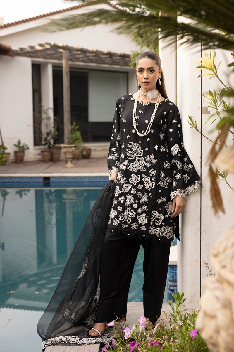 Ivana Mummy & Me Ladies Black Farshi Salwar Eid Outfit 2505