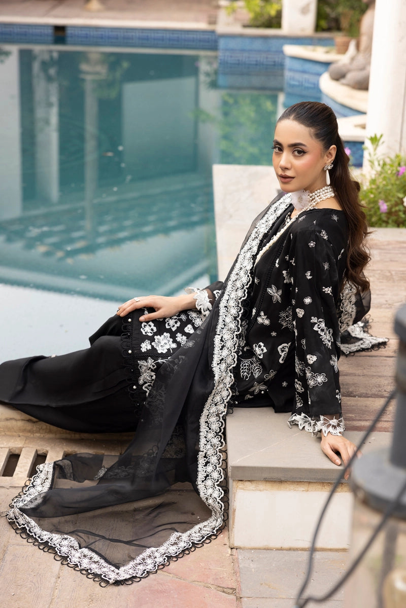 Ivana Mummy & Me Ladies Black Farshi Salwar Eid Outfit 2505