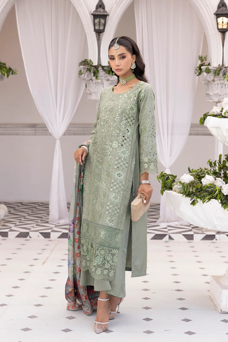 Amelia Mummy & Me Ladies Green Eid Outfit