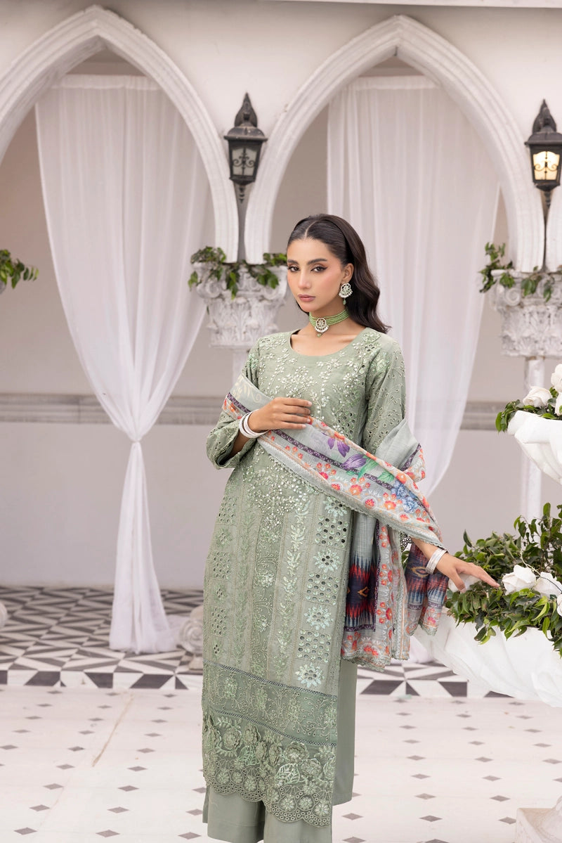 Amelia Mummy & Me Ladies Green Eid Outfit