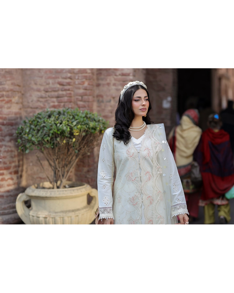 Ally's Mummy & Me Ladies Chikan Kari Eid Outfit AL983