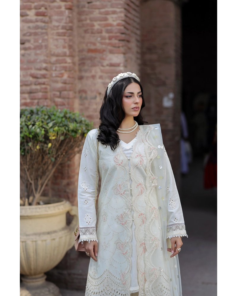 Ally's Mummy & Me Ladies Chikan Kari Eid Outfit AL983
