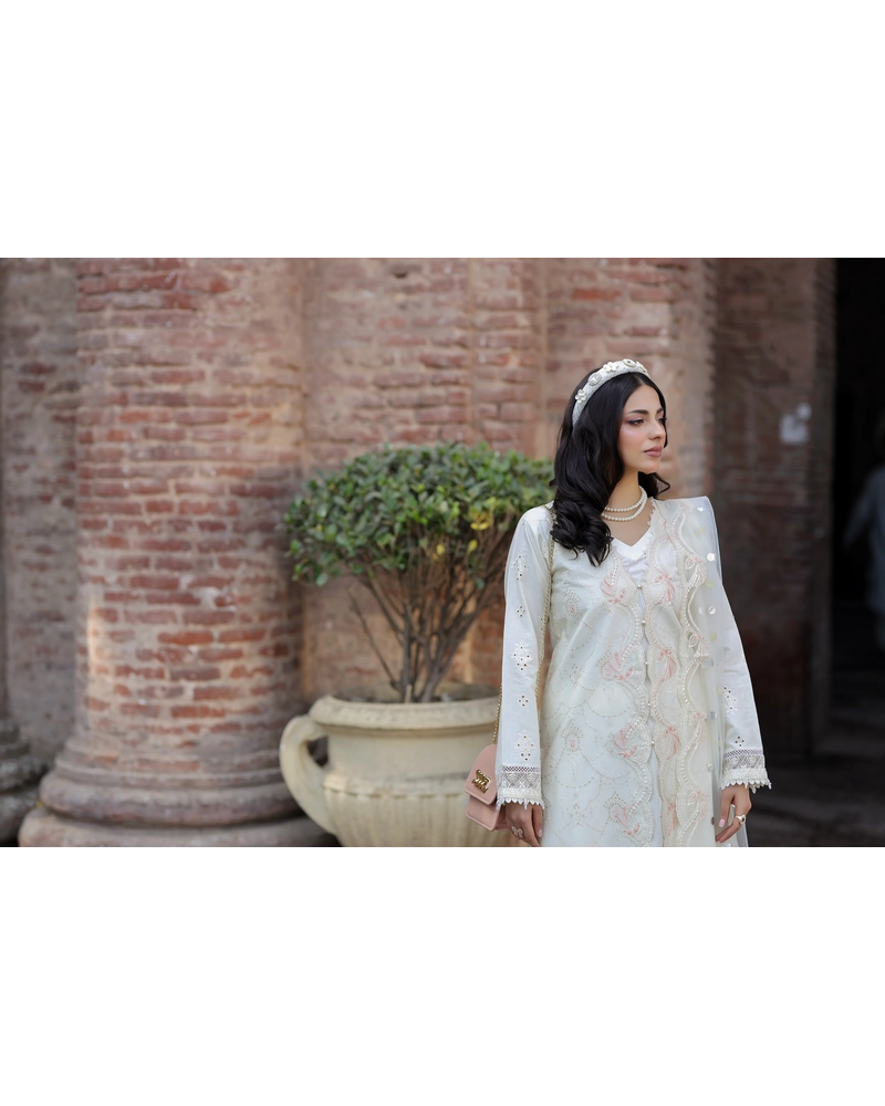 Ally's Mummy & Me Ladies Chikan Kari Eid Outfit AL983