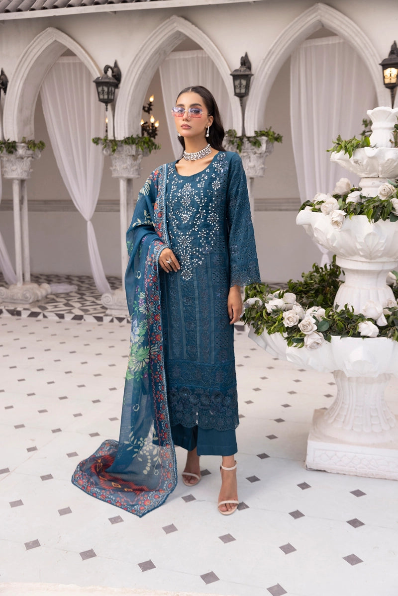 Amelia Mummy & Me Ladies Teal Eid Outfit