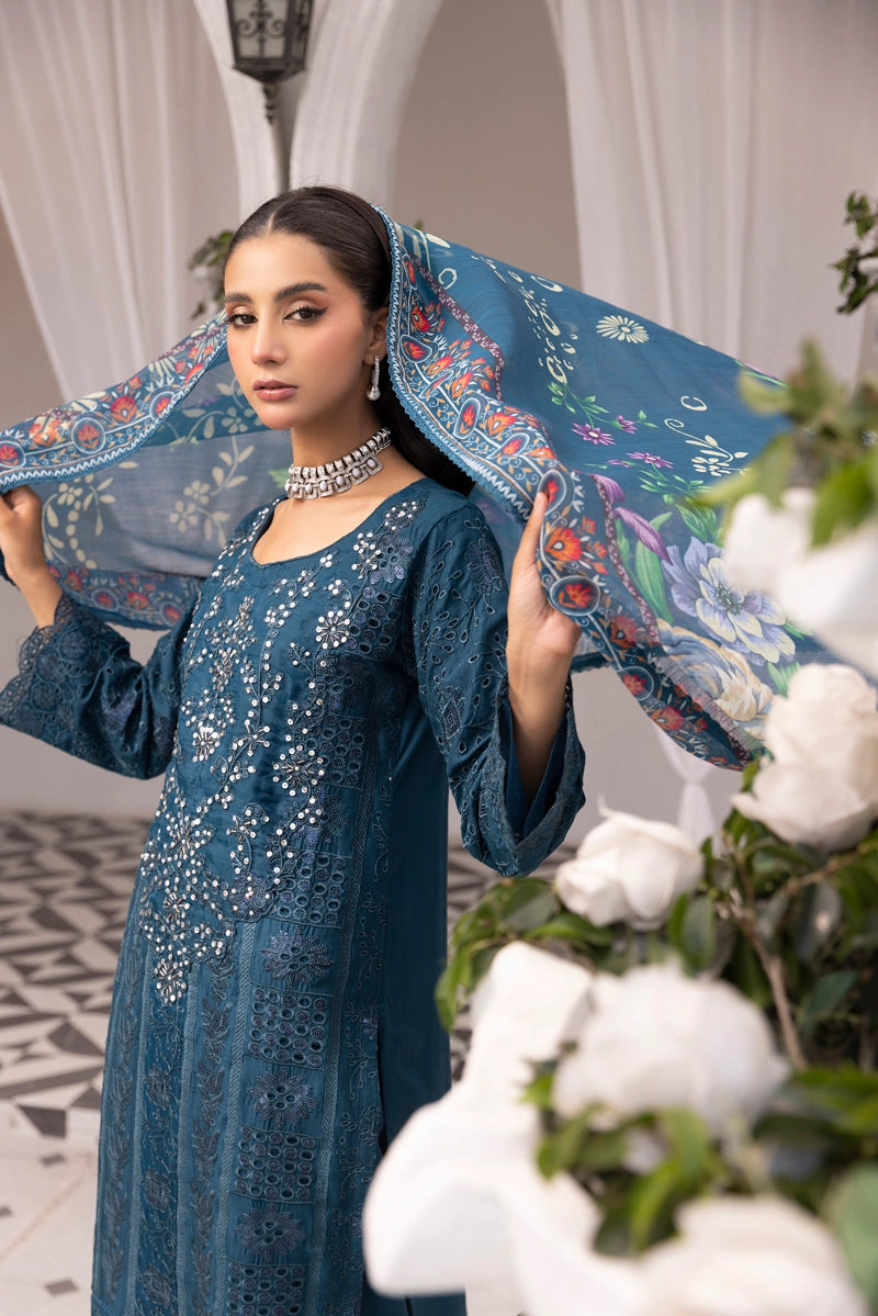 Amelia Mummy & Me Ladies Teal Eid Outfit