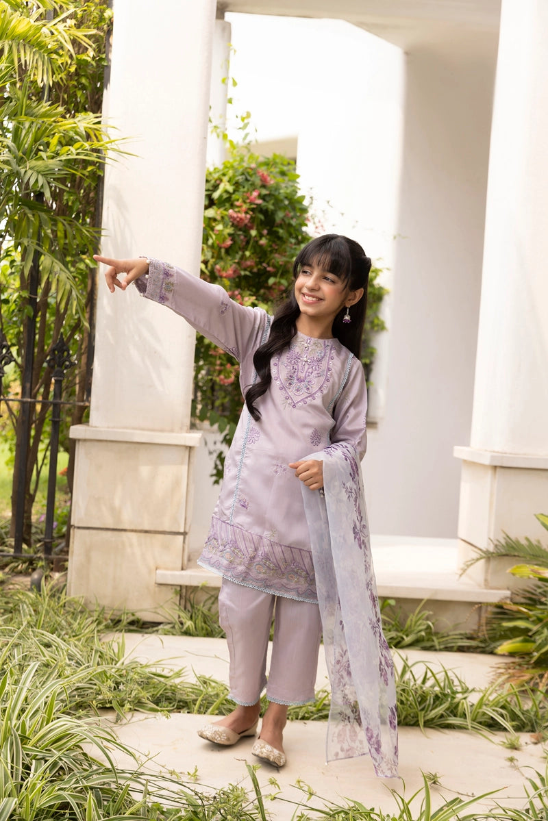 Riwayat Premium Viscose Girls Mummy & Me Eid Outfit RP01K