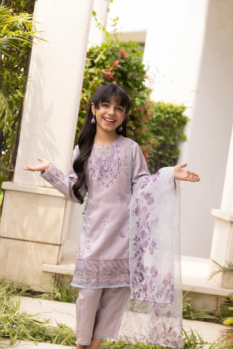 Riwayat Premium Viscose Girls Mummy & Me Eid Outfit RP01K