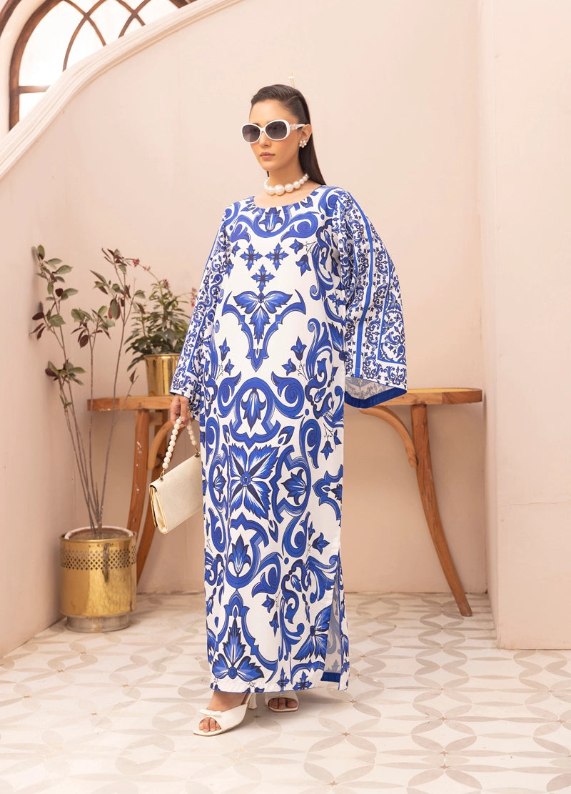 Dolce Designer Inspired 2 Piece Co-ords Winter Outfit Blue