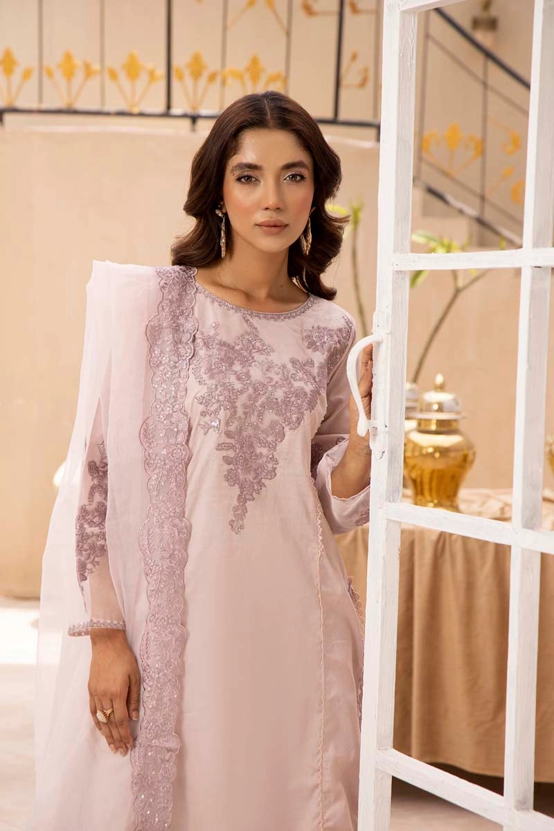 Nakhra Mummy & Me Ladies Pastel Lilac Eid Outfit NKR06 - Desi Posh
