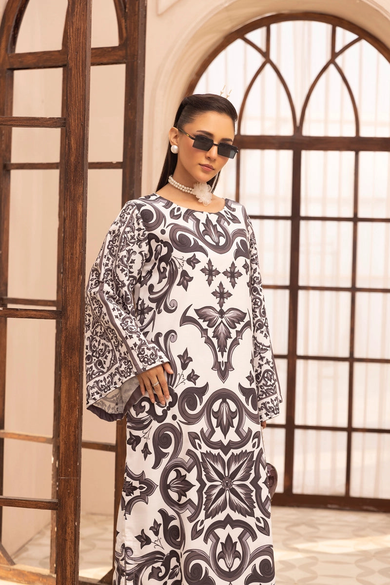 Dolce Designer Inspired 2 Piece Co-ords Winter Outfit Black