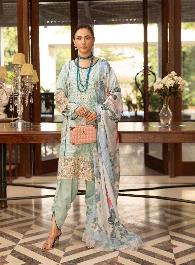 Riwayat Premium Viscose Ladies Tulip Salwar Eid Outfit RP04
