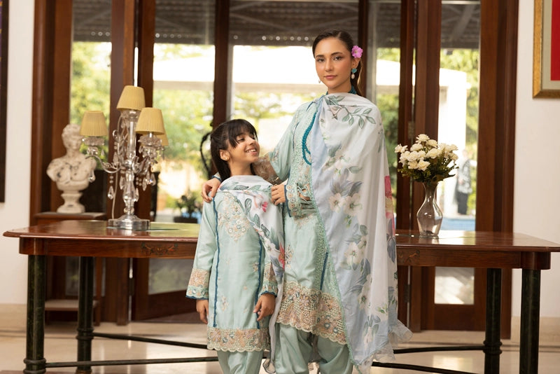 Riwayat Premium Viscose Girls Tulip Salwar Eid Outfit RP04K