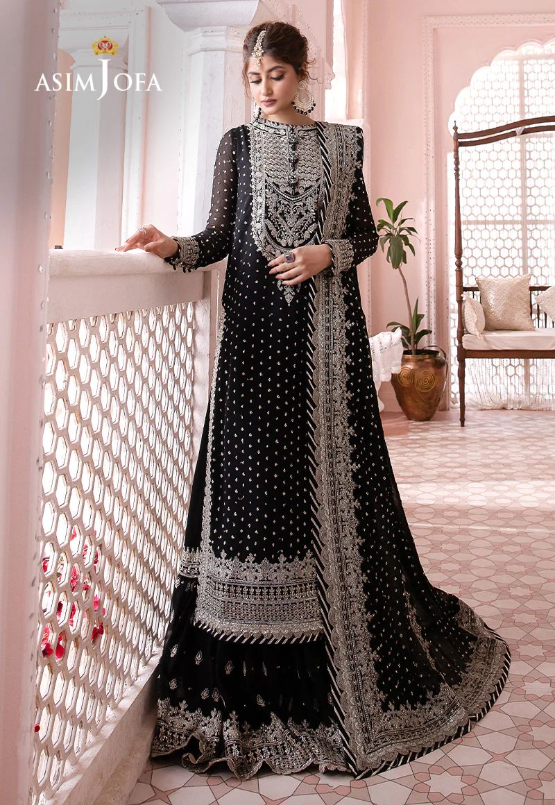 Asim Jofa Inspired Mummy & Me 3 Piece Farshi Gharara Outfit - Desi Posh