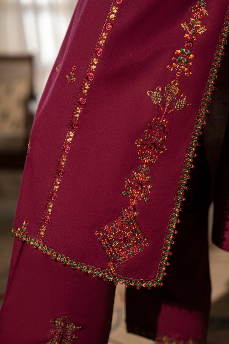Saavan Summer Collection Mulberry Garden 3 Piece Embroidered Lawn Suit - Desi Posh