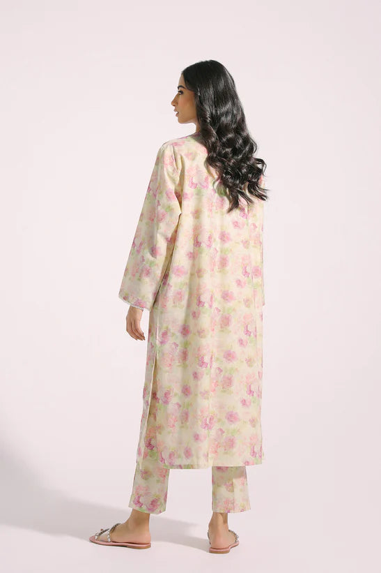 Ethnic PK Designer Two Piece Shiffli Embroidered Suit E1750 - Desi Posh
