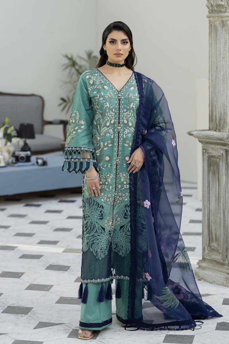 Ally's Mummy & Me Festive Jacquard Ladies Eid Suit AL830 - Desi Posh