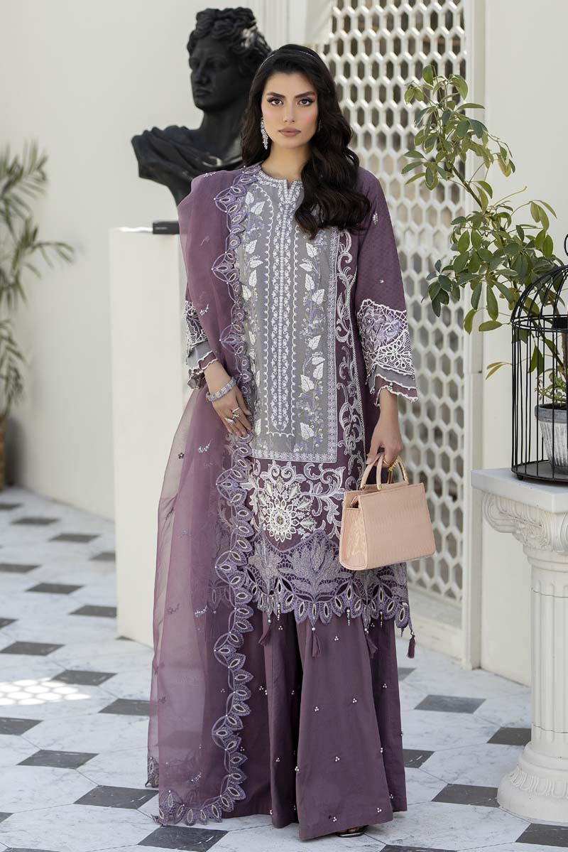 Ally's Mummy & Me Festive Jacquard Ladies Eid Suit AL829 - Desi Posh