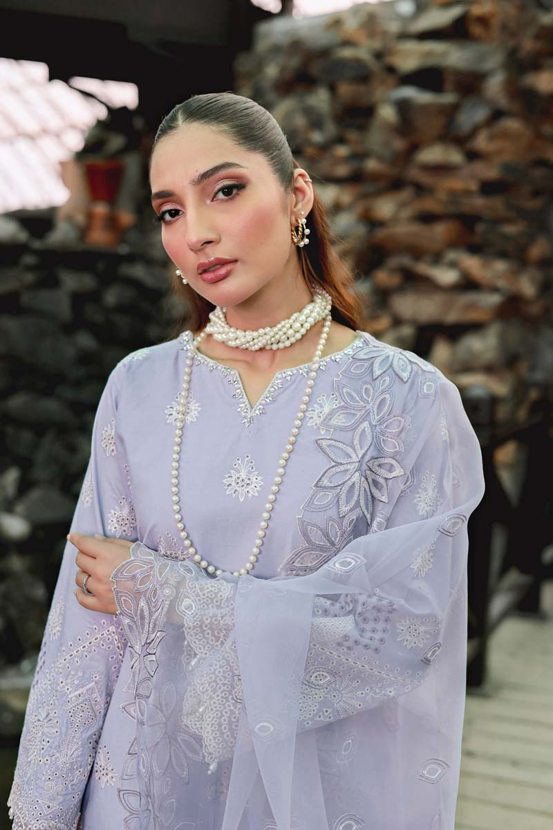 Allys Eid Festive Chikan Kari Mummy & Me Ladies Eid Outfit AL811 - Desi Posh