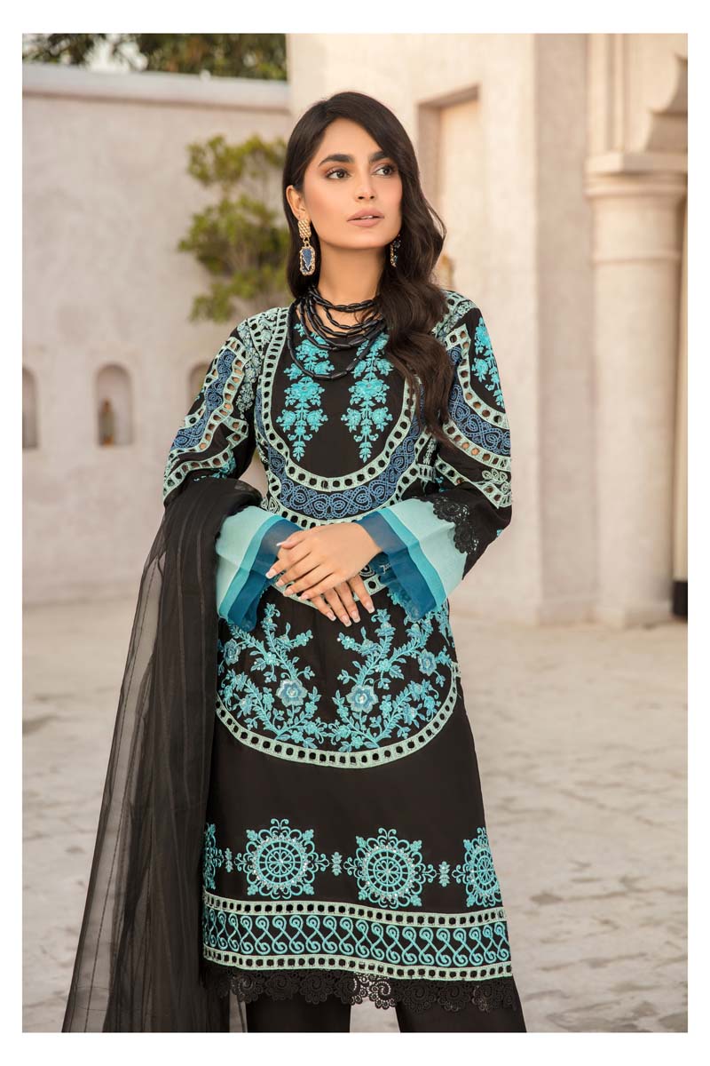 Desi Posh Ladies Black Mummy & Me Eid Outfit - Desi Posh