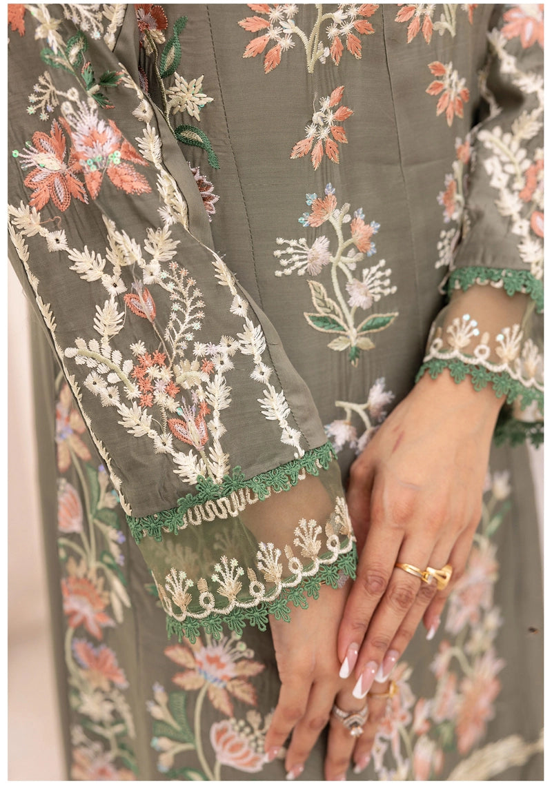 Riwayat Premium Viscose Ladies Embroidered Trousers Eid Outfit RP03