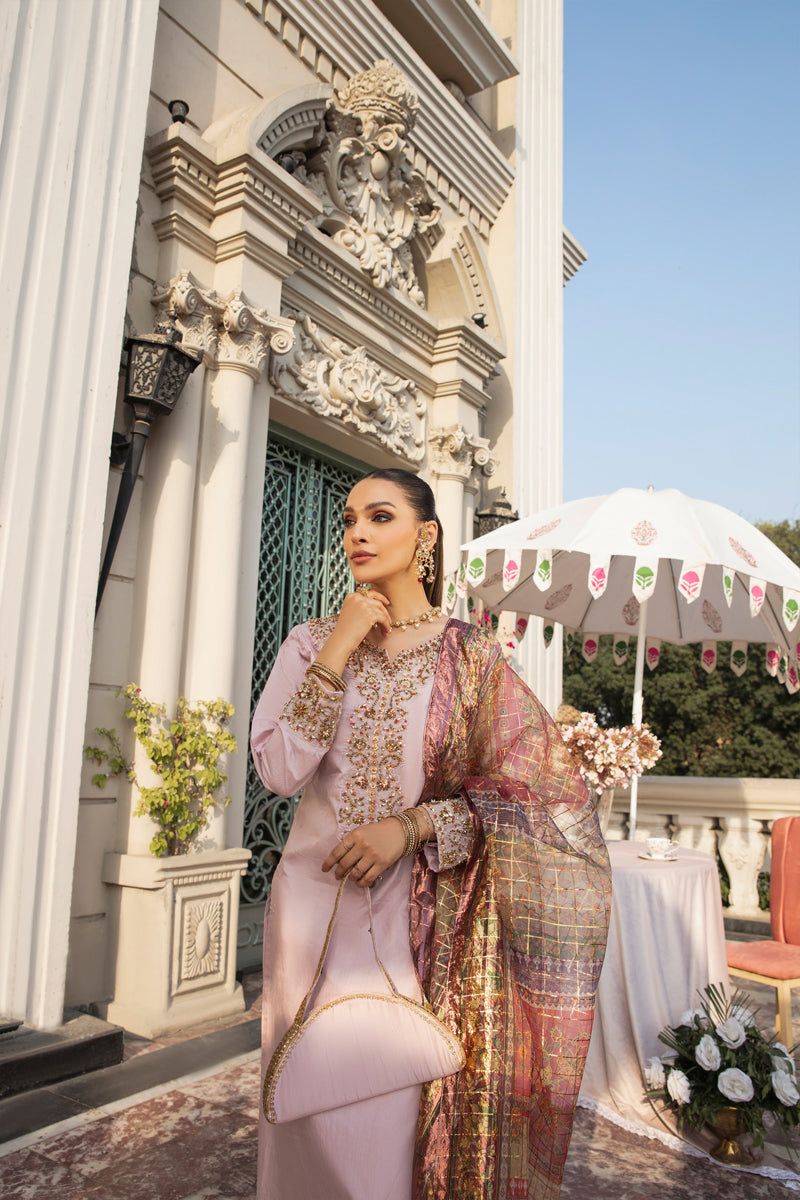 Ivana Luxury Silk Mummy & Me Ladies Palazzo Outfit 2365L - Desi Posh