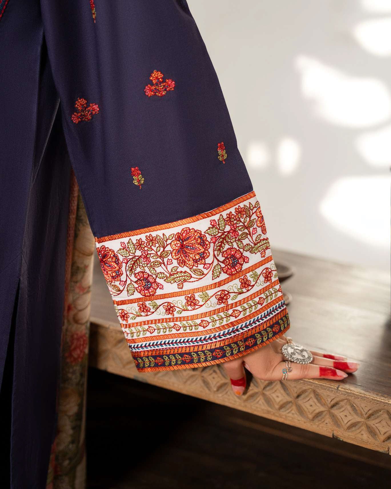 Sirf Tumhari Eid Special Blue Embroidered Suit