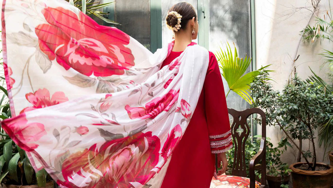 Sirf Tumhari Eid Special Pretty Pink Embroidered Suit - Desi Posh