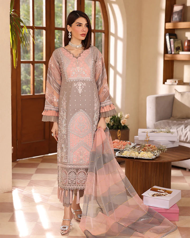 Ally's Mummy & Me Ladies Embroidered Eid Outfit AL991 - Desi Posh