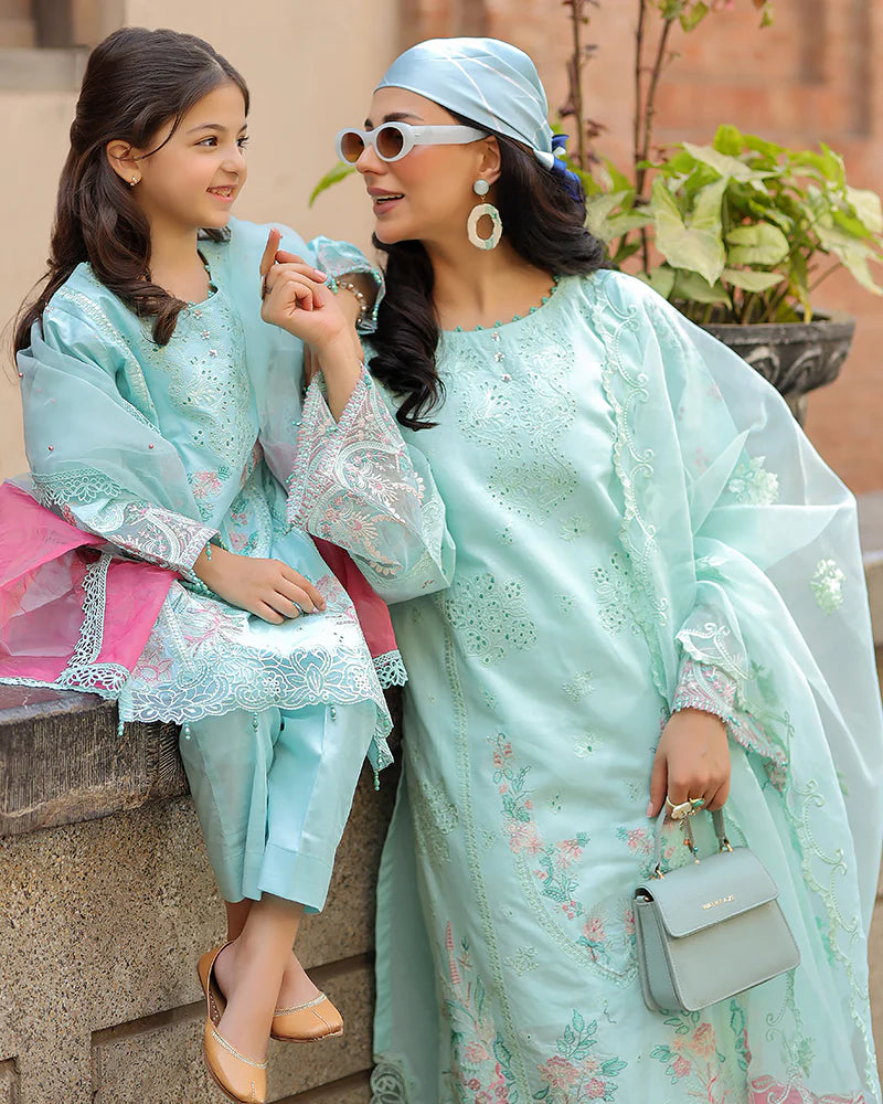 Ally's Mummy & Me Ladies Chikan Kari Eid Outfit AL981