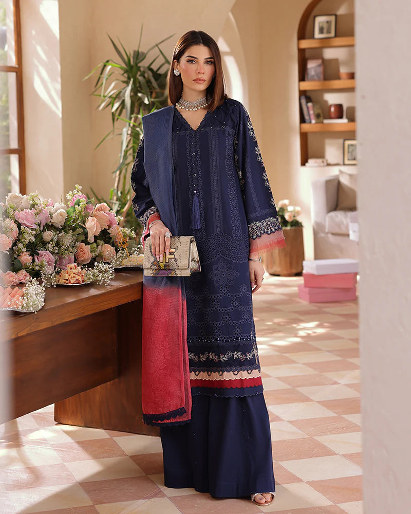 Ally's Mummy & Me Ladies Sharara Embroidered Eid Outfit AL988 - Desi Posh