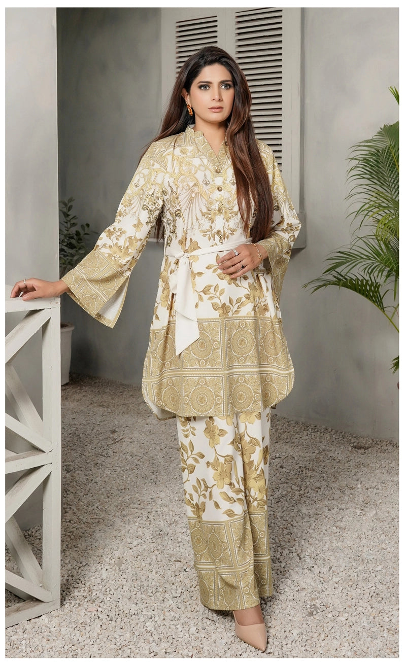 Maria B Inspired M.Prints 2 Piece Viscose Outfit