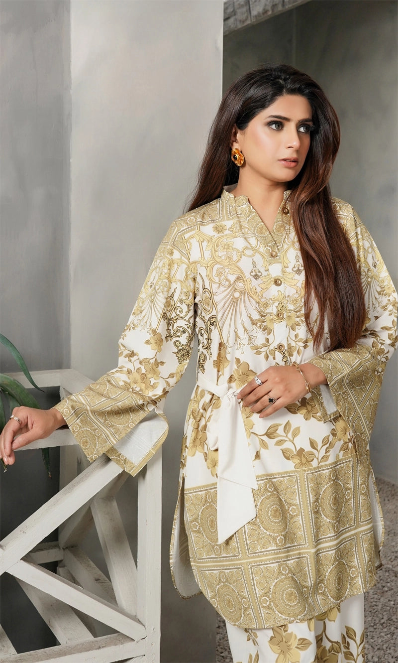 Maria B Inspired M.Prints 2 Piece Viscose Outfit