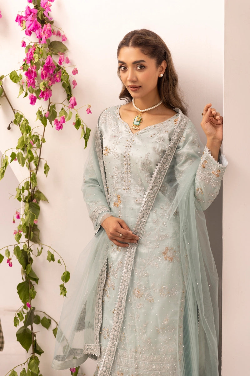 Hussain Rehar Inspired Mint Lehenga | Luxury Pakistani Wedding Wear Desi Posh Hussain Rehar Inspired Mint Lehenga | Luxury Pakistani Wedding Wear Desi Posh