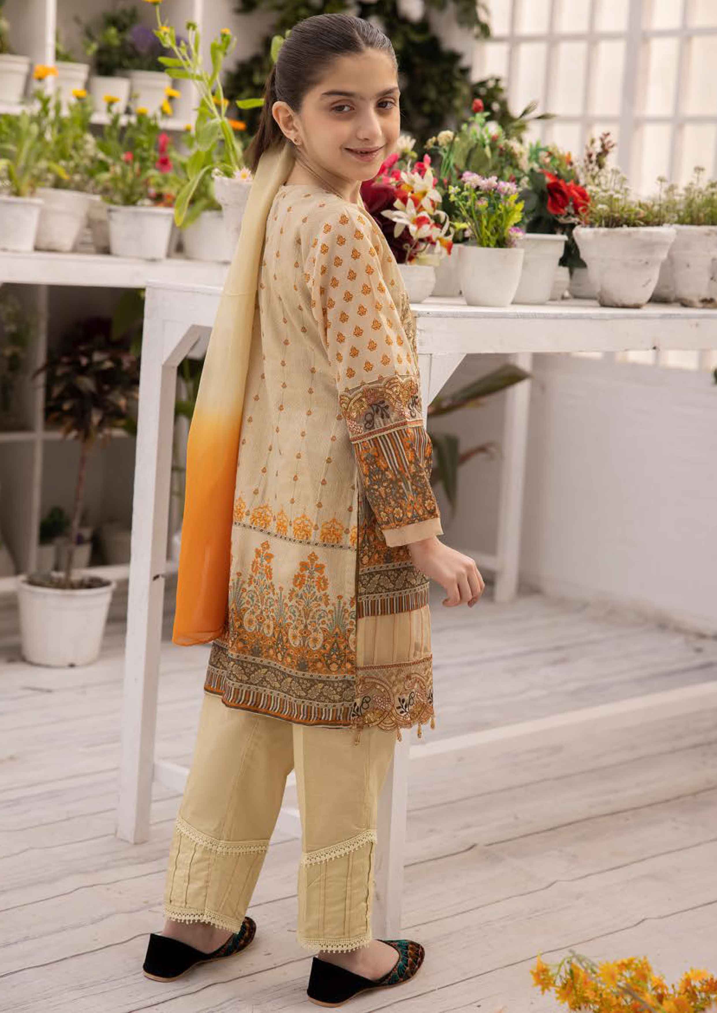 Allys Mother & Daughter Kids Suit AL547K - Desi Posh